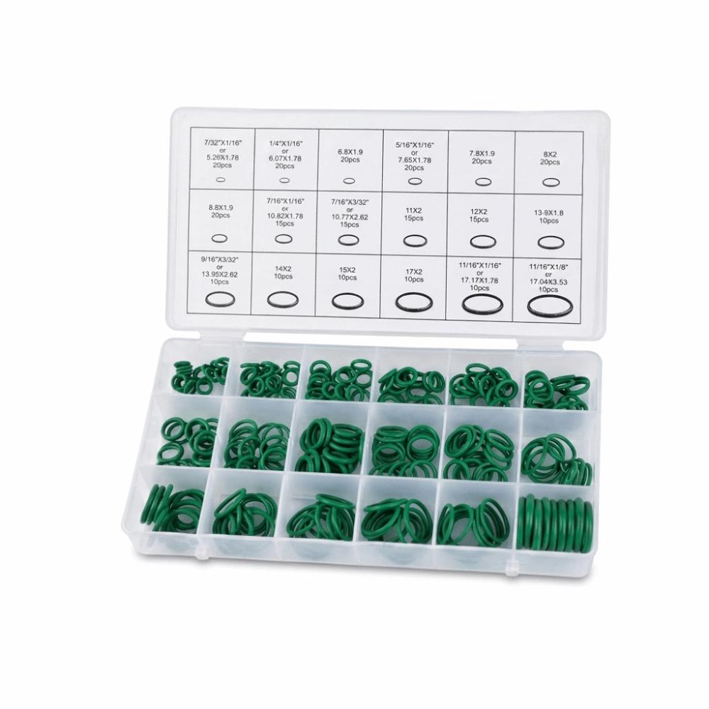 270pcs Multi-Function Rubber O-Ring Seals O-Ring Assortment Kit Vehicle Repair Tool