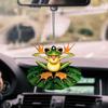 Зеленая лягушка декоративная подвеска из мультфильма «Рождественская елка» из акрила, подвеска на зеркало заднего вида для салона автомобиля