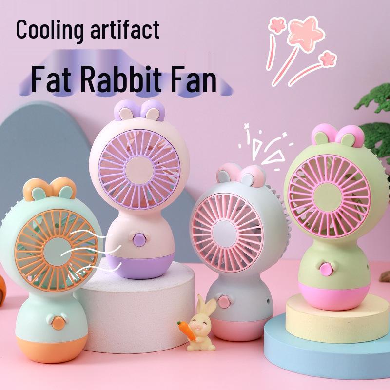 Portable USB Rechargeable Mini Desktop Fan for Students