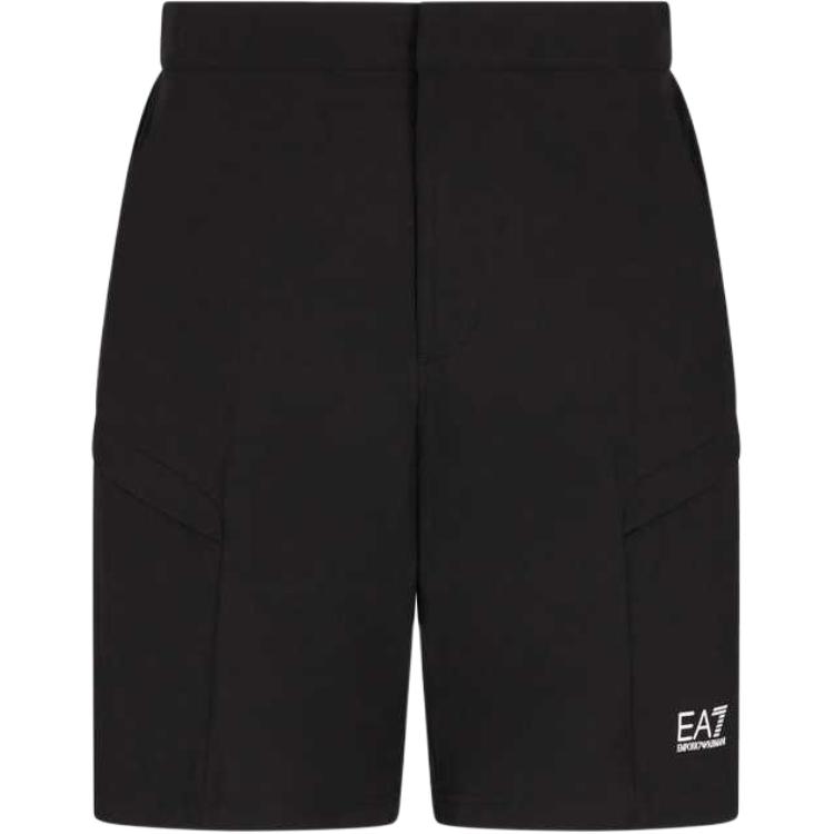 EMPORIO ARMANI EA7 SS25 Casual Shorts Men's Black 7M000073-AF13392-UC001