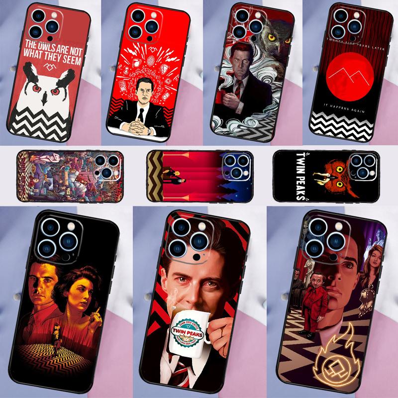 Чехол Welcome To Twin Peaks для Samsung Galaxy S25 Ultra S23 S21 S22 S20 S24 Ultra S9 S10 Plus S24 FE
