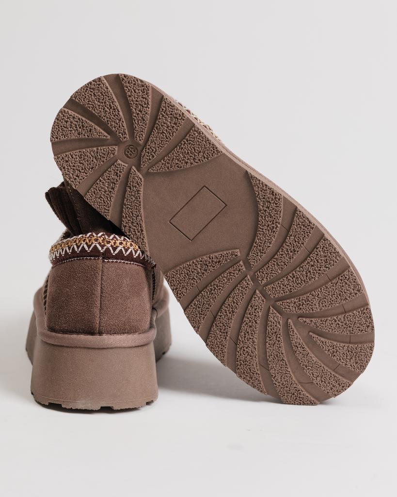 Угги с носком Suny Liana 24500 36 капучино замша шерсть