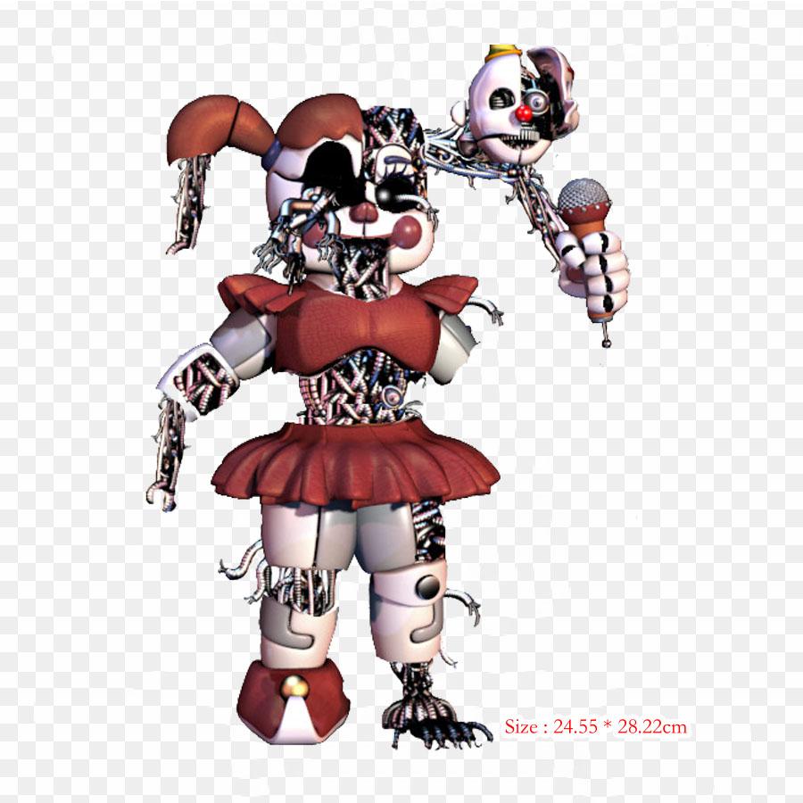 Цирковой детский рисунок Five Nights At Freddy's Sister Location Рисунок термопереводные картинки для одежды, футболка, сумка, теплопередающие наклейки, железные нашивки