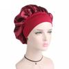 Solid Satin Bonnet Hair Styling Sleep Hat Wrap Shower Cap Hair Styling Tools