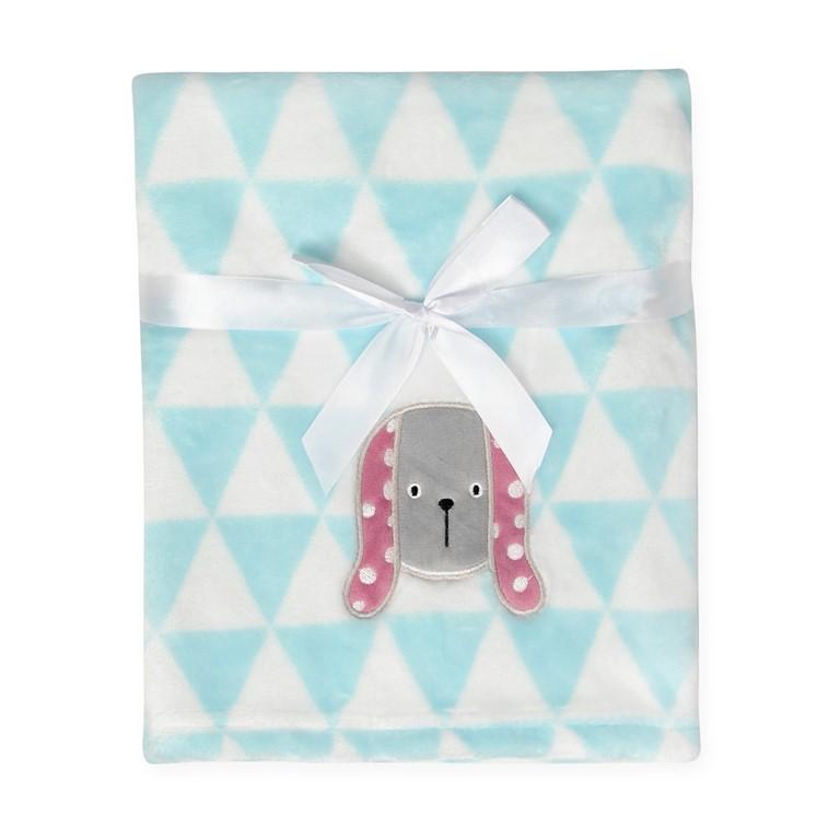 Ricco blanket with embroidery 75x100