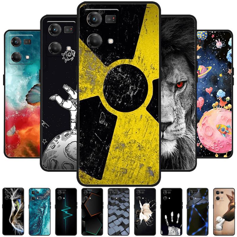 For OPPO Reno7 4G Case Reno 7 Pro Cartoon Animal Shockproof Silicone TPU Phone Cover For Oppo Reno7 Lite 7 Z 5G 7 SE Fundas Capa