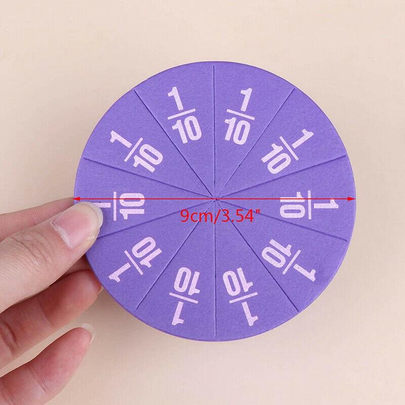 Education Science Forum Early Education Learning Learning Score Mathematics Teaching Round Fraction Tiles Magnetic