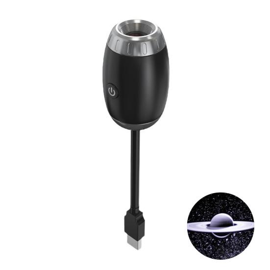 USB Car Projector Lamp 360 Starry Sky Projection Degrees Adjustable Lamp 3 Brightness Home Bedroom Automotive