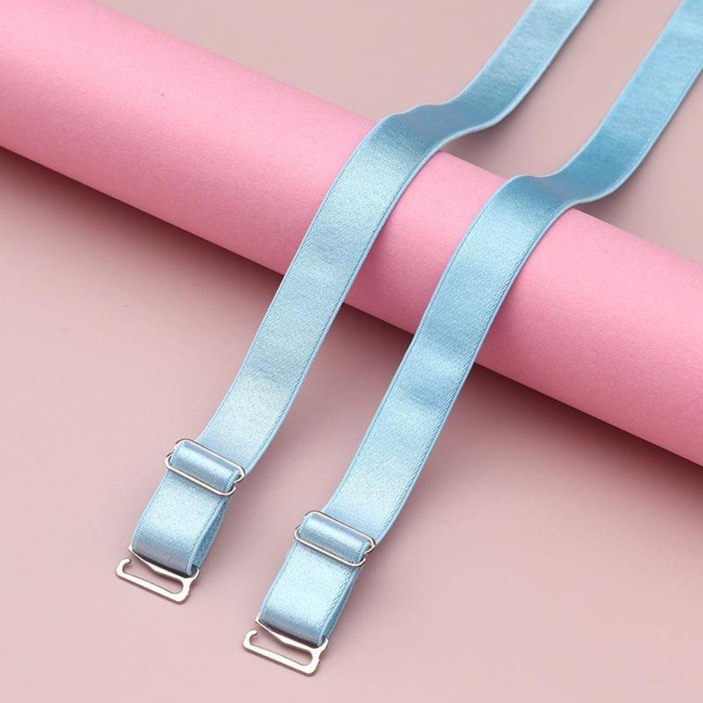 Adjustable Stainless Steel Bra Straps Double-Shoulder Underwear Shoulder Strap Bralette Accessory