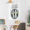 Juventus Wall Decor Tapestry Art For Pet Memorial Birthdaywedding Party Backdrop Family Gift
