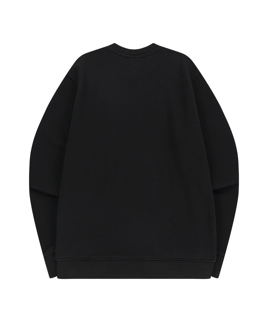 SPERRY Men'S Round Sweatshirt_Black [Sprm_0002]