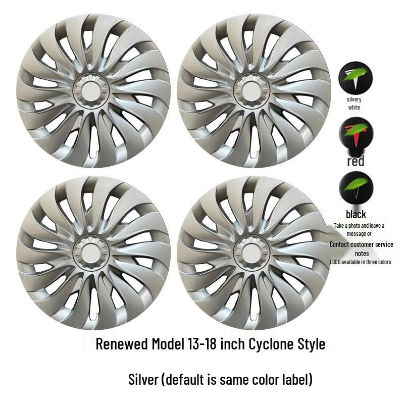 2025-2026 Tesla Model Y Juniper Wheel Hub Protector Cover, 19-20 Inch, Full Coverage