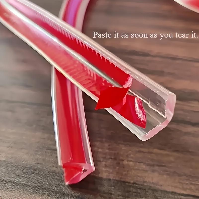 100см-500см Защитная кромка для мебели Бытовая противоударная полоса Прозрачная L-образная противоударная полоса Защита углов и кромок