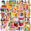 50 Наклеек Члены семьи Семья Члены семьи Граффити Мультфильмы