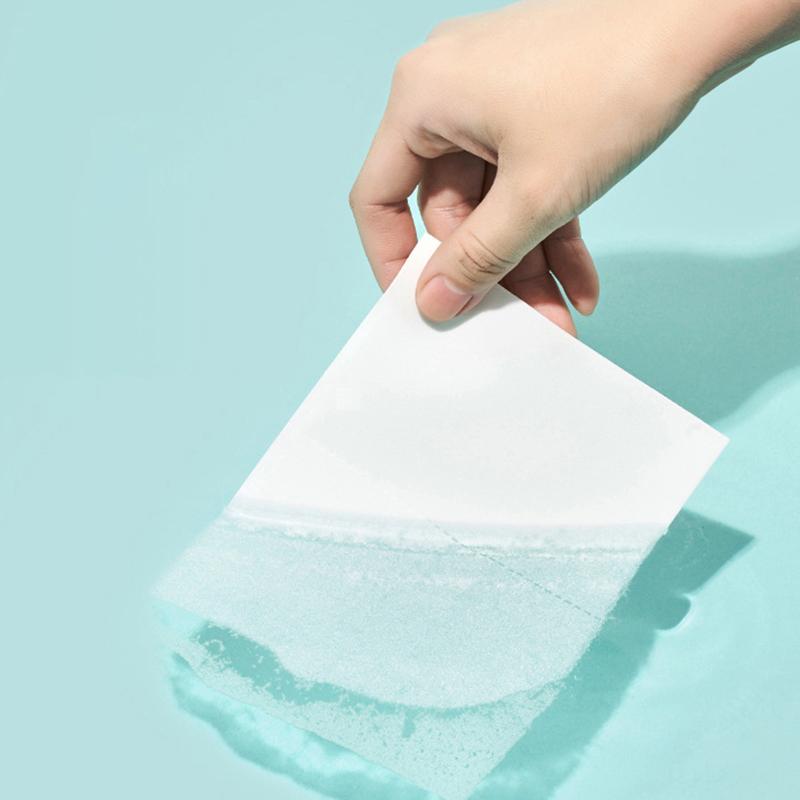 30PCS Sheets Paper Laundry Concentrated Cleaning Detergent Fragrance Washing Powder Gentle Soap