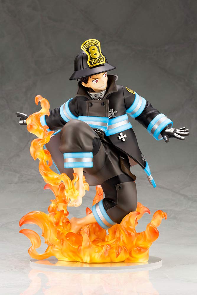 ARTFX J Fire Force Синра Кусакабэ Масштаб ПВХ Раскрашенная Полная Фигурка 1/8