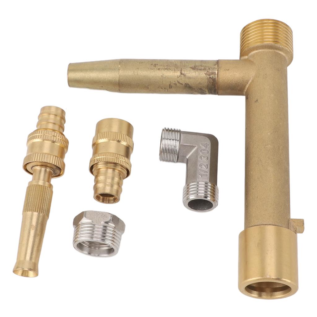 Brass Quick Water Intake Valve Key G1 Thread Brass Quick Coupler Valve for Underground Irrigation