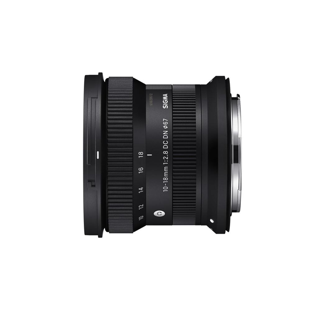 Sigma SIGMA RF Mount Lens DC DN Zoom Wide Angle Cantemporary Mirrorless Only 10-18mm F2.8 APS-C