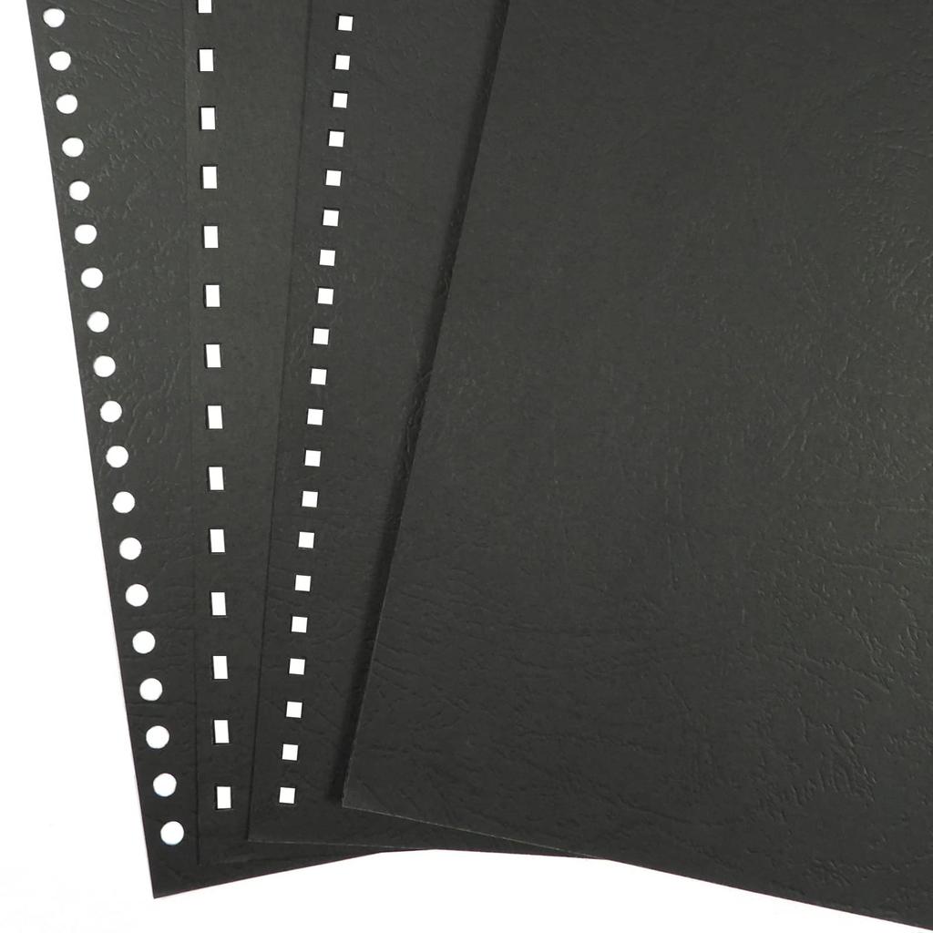 RAYSOONER Bookbling Cover Booklet Cover Pattern Cover No Punch Формат А4 100 Листов Черный A4-BC-BK