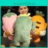 3 Plant Fluffy In 1 Plush Cushion Cartoon Strawberry Stuffed Toy Cactus Doll