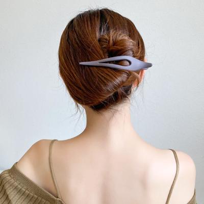 Morandi Color Large Frosted Duckbill Clip Корейские простые шпильки для волос для женщин и девочек Аксессуары для укладки волос Головные уборы