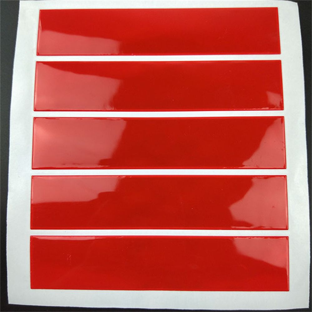 Sticky Decal Sticker Traffic Safety Helmet Sticker Reflective Strips Reflective Sticker Reflecting