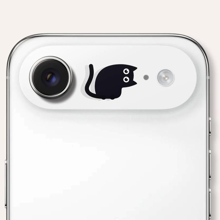 Для iPhone Air/17 Вырез под камеру Печать Мягкие наклейки на камеру / Микроматовое покрытие / Защита от отпечатков пальцев / Декоративная пленка для камеры / Износостойкая / Защита от царапин /