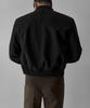 BOWLOW PRODUCT Stand Collar Suede Jacket [Black]