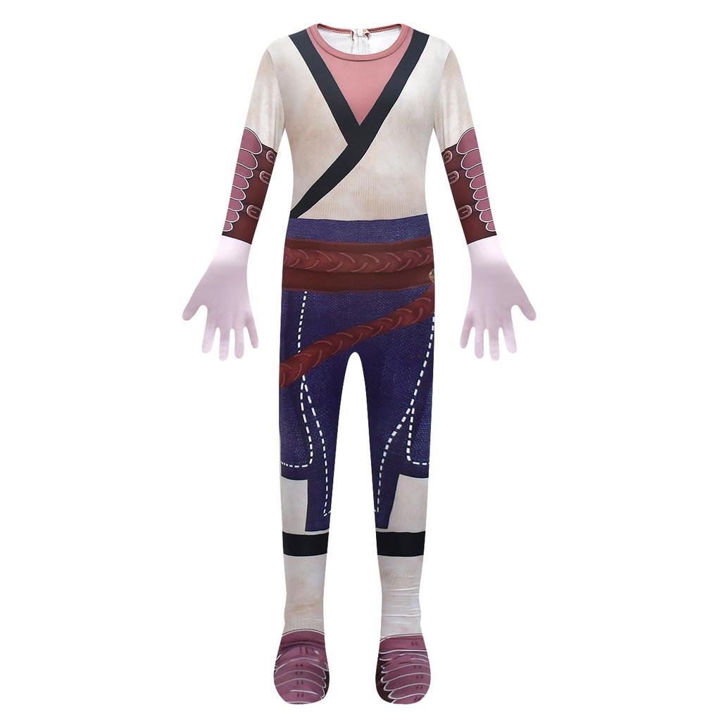 New Style Kids Cosplay Costume For Black Myth Wukong Soft Fabric Spandex Outfit For Halloween Dress Up