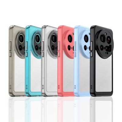 Для Xiaomi 15 Ultra Чехол Для Xiaomi 13T 14T 13 14 15 Ultra 5G Чехол Цветной Мягкий Край Силиконовый Прозрачный Ударопрочный Бампер