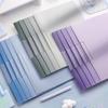 5PCS/Set Rotating Side Opening Test Paper Storage Clip Gradient Color File Organizer School Office