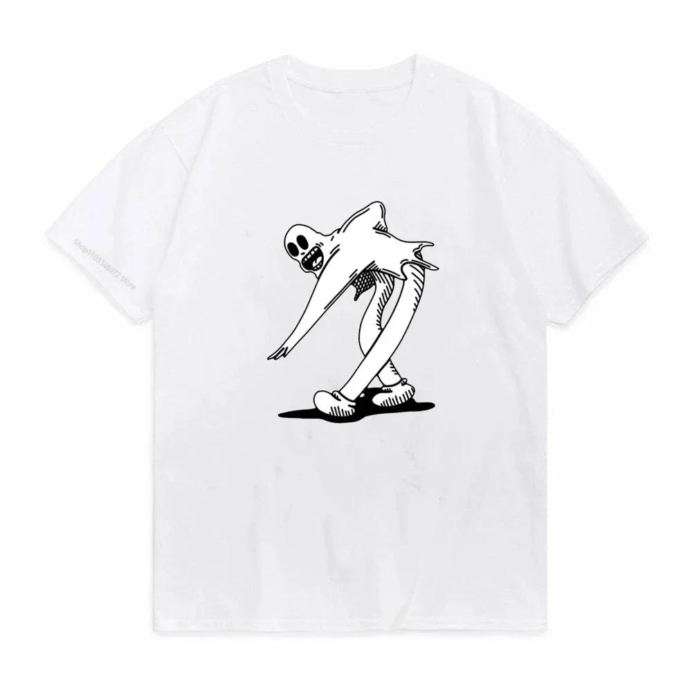 Ghostemane Print T-shirt UnisexCotton Fashion Hip Hop Metal Rock T Shirt Gothic Oversized T-shirts Streetwear Pop Y2k Tops