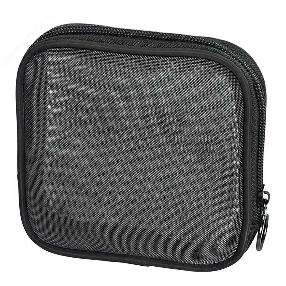 Zipper Design Mesh Storage Bag Mesh Lipstick Cosmetic Pouch Simple Data Cable Storage Bag