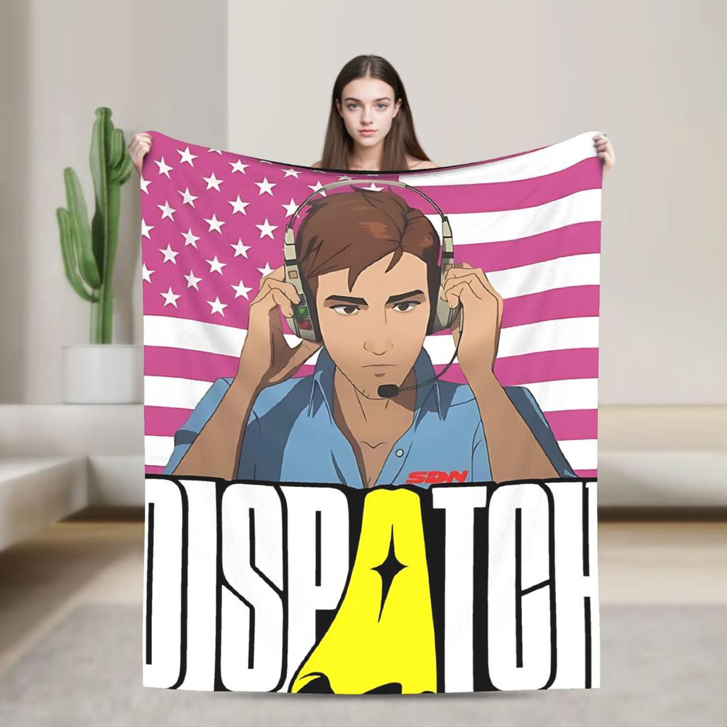 Dispatch Game Blankets Travel Office Flannel Throw Blanket For Couch Chair Soft Warm Design Quality Bedspread Birthday Gift