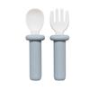 Lalabee Infant Aijudo Plus Spoon + Fork Set, Gray, Spoon + Fork + Case