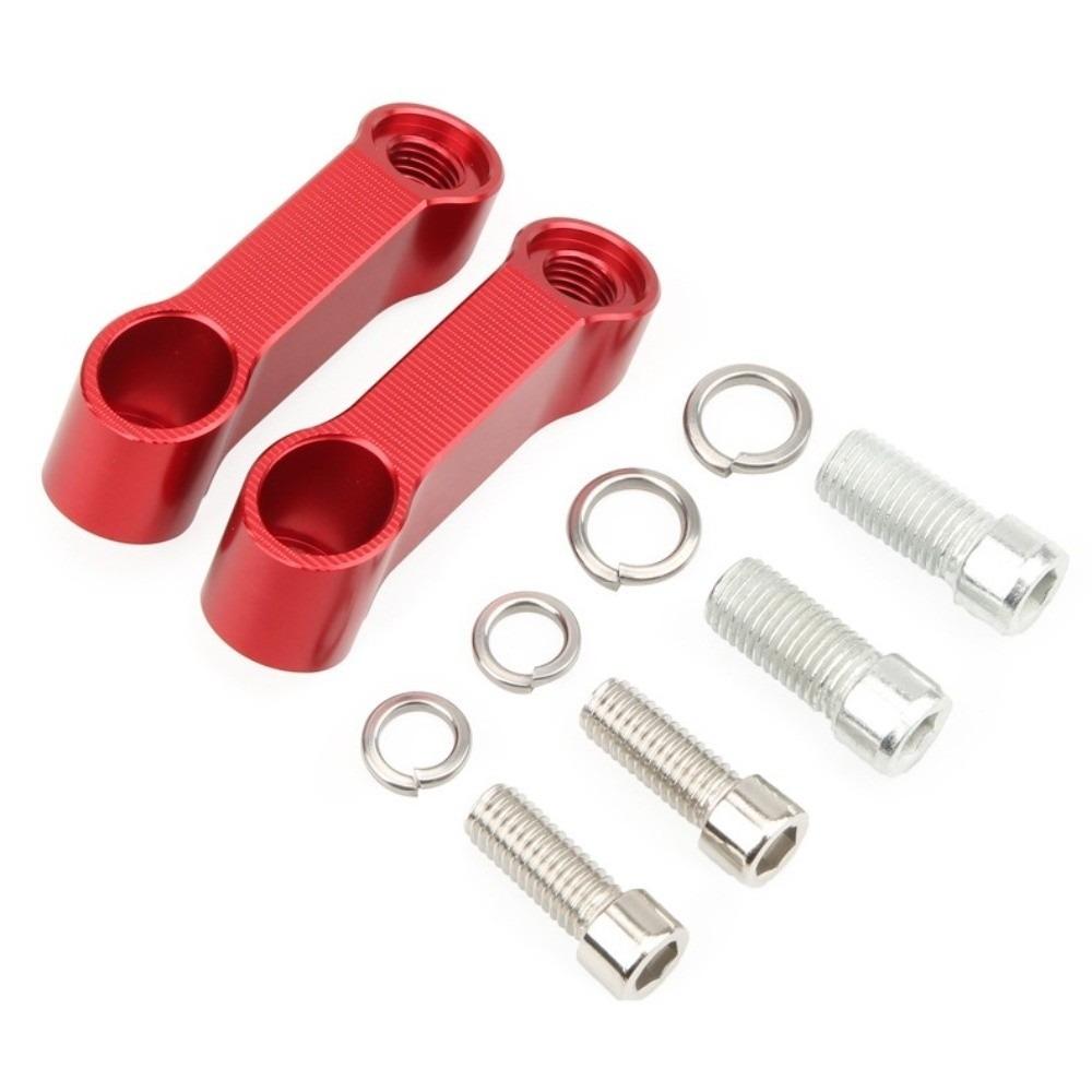 10mm 8mm Mirror Riser Mount Extender Riser Design Motorcycle Mirror Adapter Kit For Motorcycle