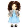 BlissfulPixie Waldorf Doll Handmade Doll Waldorf Doll Louise 30cm Soft Girl Cute Stuffed Toy Perfect Doll for Kids -