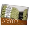 LECIEN COSMO №. 25 Мулине 8м Моточки Цвет. 898 Желто-зеленый 6-упаковка