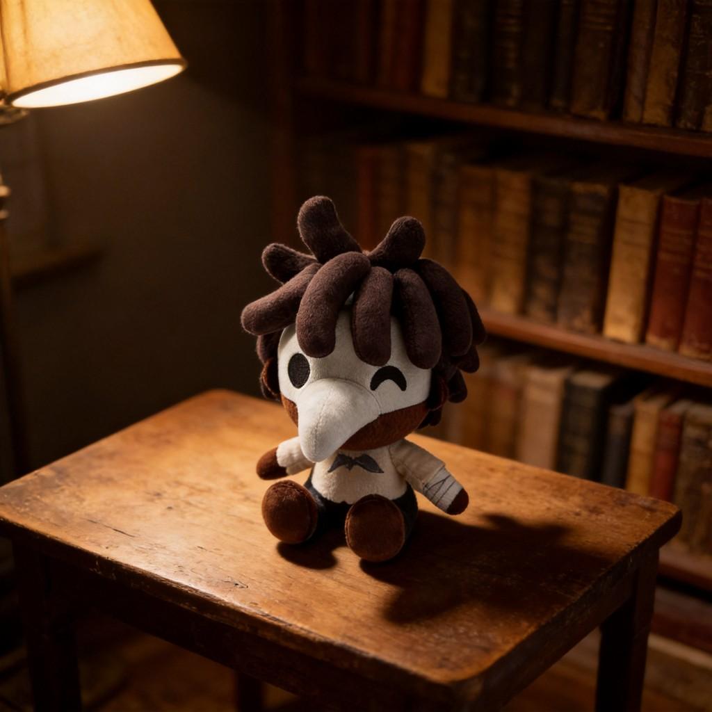 Плюшевая игрушка Little Nightmares III Тигр с наполнителем из полипропиленового хлопка для коллекционеров и детей