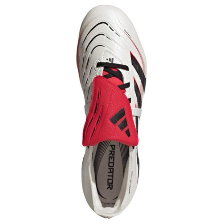adidas Кроссовки Predator League Foldover Tongue FG MG Goal Hunter Pack Unisex, кремовые, с оттенком белого, с черным JP5737