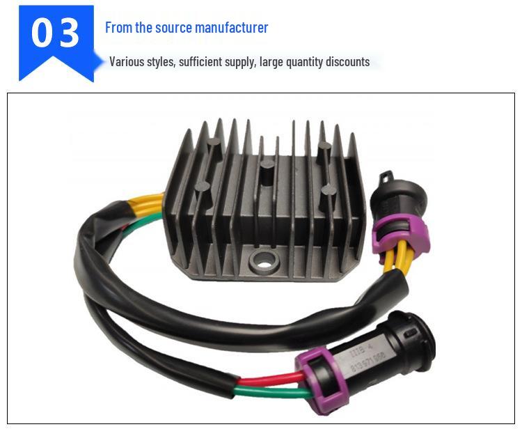 Rectifier 5.3.01.0081: Compatible with Linhai ATV 300, Shen 300FS, Linhai 260, XY350