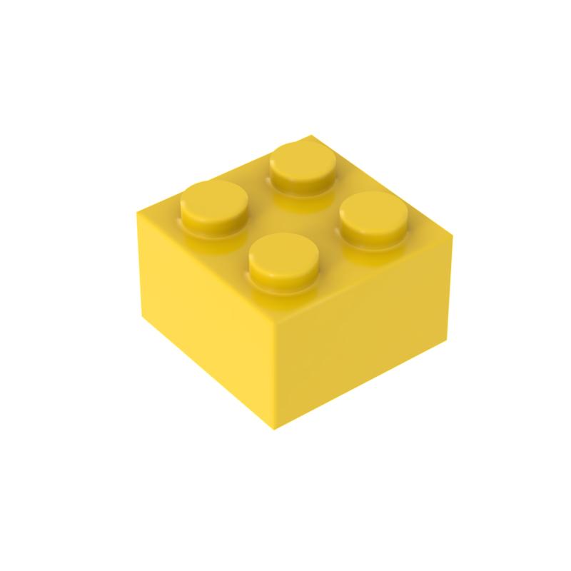 FunBrick 20 шт. 2x2 DIY Набор строительных блоков Совместим с 3003 Толстые блоки Образовательные Творческие игрушки для детей