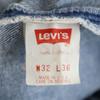Levi's 90-е годы Сделано в США 501 старые прямые джинсы W32 Ширинка на пуговицах Мужские Б/У
