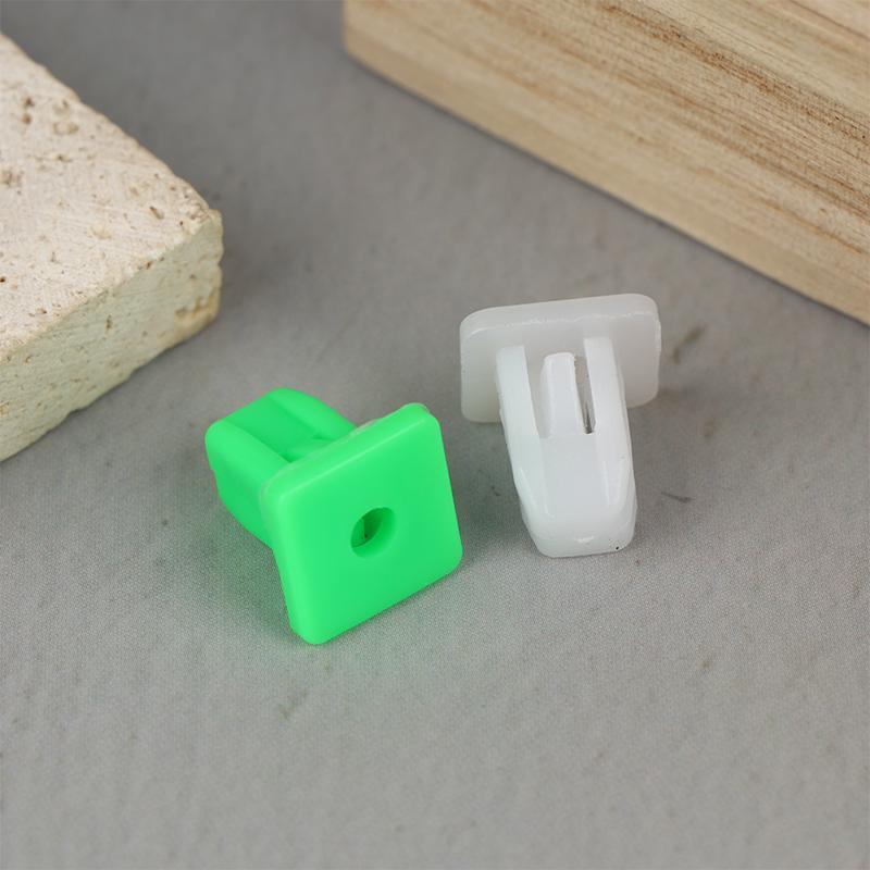 50Pcs Square Auto Fasteners Auto Bumper Clips For Car Bumpers Push Engine Cover Fender Car Door Trim Panel Clips