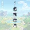 Genshin Impact Периферийный брелок для ключей Игровая анимация Подвеска Акриловый кулон Подарок Высокое разрешение Двусторонняя 19 см
