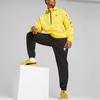 Puma X Staple Collaboration Ss23 Logo Print Tканая куртка с капюшоном и полумолнией Куртка унисекс желтая 620653-55