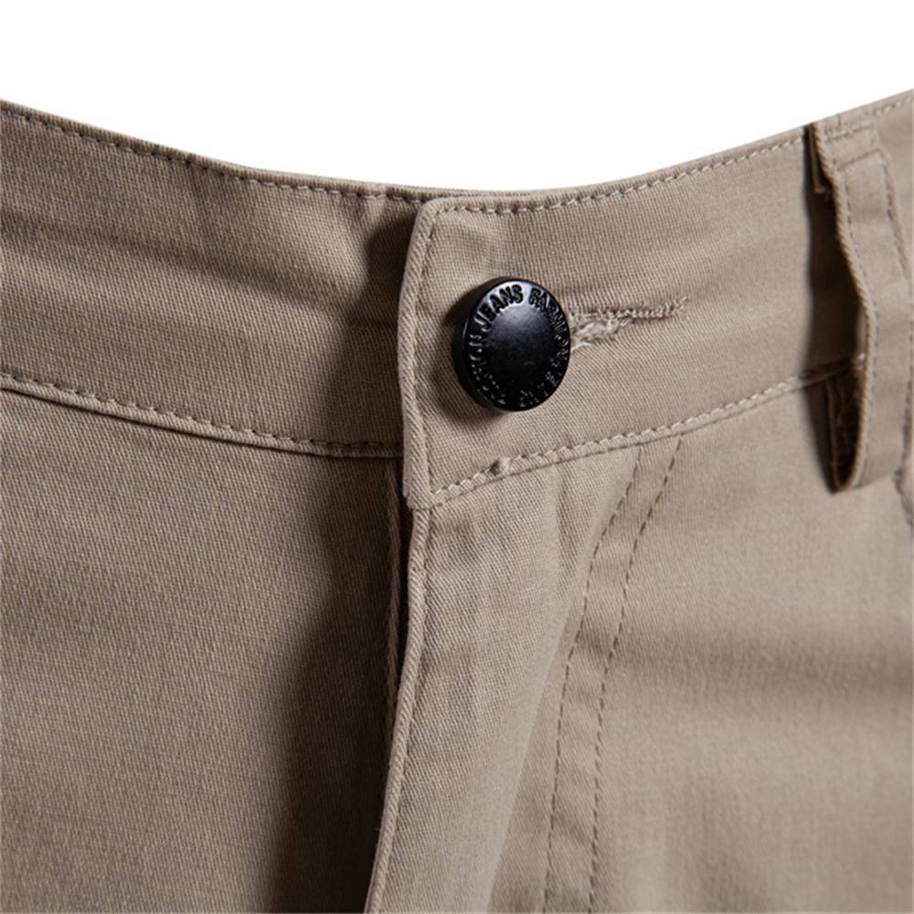 AIOPESON 2025 Новые летние мужские повседневные шорты из 100% хлопка с высоким качеством талии, удобные облегающие шорты для мужчин