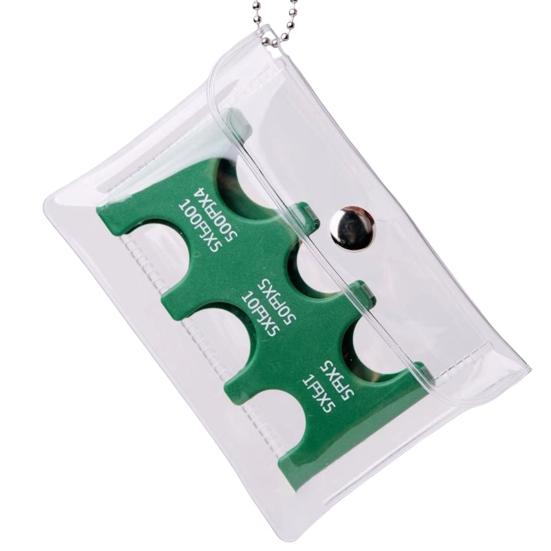 Coin Holder Hard Case Organizer Large Capacity Portable Lightweight Travel Coin Sorter Organizer