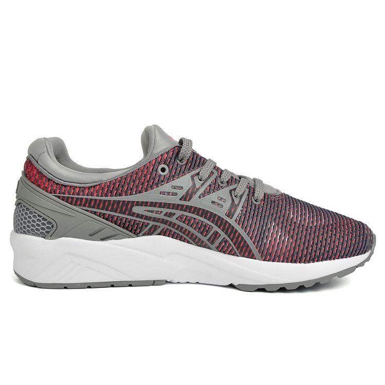 Asics Gel-Kayano Trainer Evo Low Top Running Shoes Unisex Sneaker Red Gray HN6D0-1273