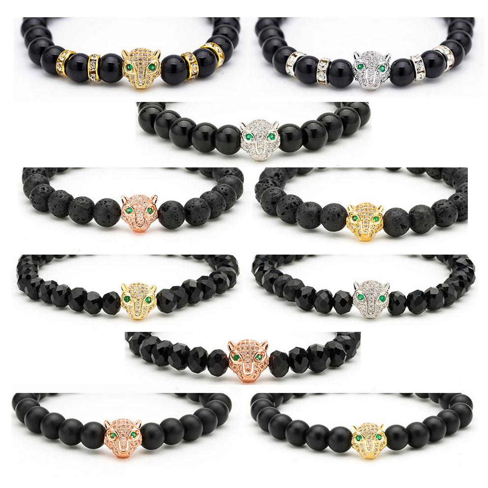 2Pcs Green Eyes Leopard Head Metal Fashion Accessories For Jewelry Component DIY Charm Decoration